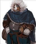 anthro belly black_body black_nose brown_body clothed clothing humanoid_hands male navel overweight overweight_male simple_background solo white_background white_body fd-caro tavern_of_spear einar_(tavern_of_spear) bernese_mountain_dog canid canine canis domestic_dog mammal molosser mountain_dog swiss_mountain_dog 2021 hi_res