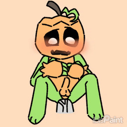 abdominal_bulge anal anal_penetration balls blush butt disembodied_penis duo erection food for_a_head fruit genitals green_body holidays jack-o'-lantern male male_penetrated male_penetrating not_furry nude orange_body penetration penile penis plant pumpkin pumpkin_head sex shota simple_background solo solo_focus white_eyes young le_sang_furry blushcrunch_studio dandy's_world halloween roblox gourdy_holloway animate_inanimate elemental_creature flora_fauna humanoid living_pumpkin object_head toon_(dandy's_world) 1:1 animated digital_media_(artwork)