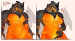 anthro biped breasts dialogue erection featureless_breasts female fingering fingering_self gender_transformation genitals glans grey_body humanoid_genitalia humanoid_penis lava lava_skin looking_at_viewer male masturbation mtf_transformation orange_body orange_eyes orange_glans orange_penis pecs penis pussy simple_background solo talking_to_viewer text transformation vaginal vaginal_fingering vaginal_masturbation white_background gingerrey elemental_creature gargoyle lava_creature mineral_fauna 2022 digital_media_(artwork) english_text