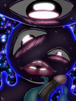 blush blush_lines cosmic_background duo female first_person_view foreskin foreskin_play genitals glowing glowing_eyes human_pov humanoid_genitalia humanoid_penis lips looking_at_viewer male multi_eye not_furry penis sex smile smiling_at_viewer space space_background tentacle_sex tentaclejob tentacles teratophilia thick_lips why drow462 eldritch_abomination human mammal monster tentacle_creature 3:4 hi_res