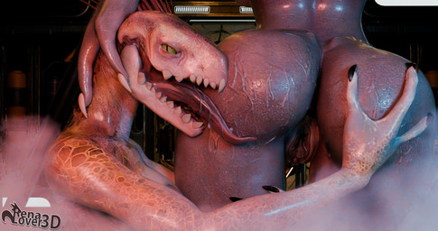 3_fingers anthro big_butt breasts butt butt_grab butt_lick claws duo female female/female female_anthro female_on_anthro finger_claws fingers genitals grey_body hand_on_butt head_grab interspecies licking non-mammal_breasts pupils quill_hair scales sharp_teeth slit_pupils tan_body tan_scales teeth tongue vulva yellow_eyes renalover3d chocoscorner_(modeler) pickle_juice_(modeler) halo_(series) microsoft xbox_game_studios alien ibie'shan kig-yar sangheili scalie 256:135 3d_(artwork) 4k absurd_res digital_media_(artwork) hi_res