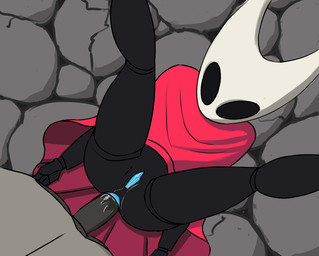 anal anal_fluids anal_penetration anal_tugging anthro anthro_on_anthro anthro_penetrated anus bodily_fluids duo female female_penetrated genital_fluids genitals legs_up male male/female male_penetrating male_penetrating_female mask penetration penile penile_penetration penis penis_in_ass raised_leg sex spread_legs spreading vaginal_fluids vulva strykersart hollow_knight_(franchise) team_cherry hornet_(hollow_knight) arachnid arthropod humanoid spider animated hi_res