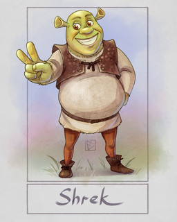 5_fingers bald belt big_nose black_eyebrows bottomwear brown_belt brown_bottomwear brown_clothing brown_eyes brown_footwear brown_pants brown_shoes brown_topwear brown_vest clothed clothed_humanoid clothed_male clothing colorful_background eyebrows fangs fingers footwear fully_clothed fully_clothed_humanoid fully_clothed_male gesture grass green_body green_skin hand_gesture hand_on_hip hand_on_own_hip happy light lips logo male male_humanoid not_furry overweight overweight_humanoid overweight_male pants pattern_bottomwear pattern_clothing pattern_pants pink_lips plaid plaid_bottomwear plaid_clothing plaid_pants plant shirt shoes simple_background solo standing teeth toothy_smile topwear tunic v_sign vest white_clothing white_shirt white_topwear white_tunic kitsuneka-san dreamworks shrek_(series) shrek_(character) humanoid ogre 2020 4:5 artist_logo colored digital_drawing_(artwork) digital_media_(artwork) full-length_portrait hi_res lighting portrait shaded