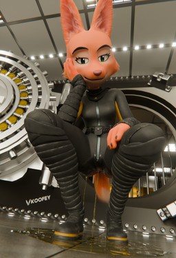 bank bank_robbery bodily_fluids bodysuit clothing female genital_fluids heist omorashi peeing puddle skinsuit tight_clothing urine watersports wetting koofey dreamworks the_bad_guys diane_foxington canid canine fox mammal 3d_(artwork) absurd_res blender_(artwork) digital_media_(artwork) hi_res