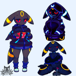 4_fingers :3 anthro anthrofied areola arm_markings big_breasts black_body black_clothing black_eyes black_fur blue_clothing blush bracelet breasts camel_toe clothing collar controller ear_markings electronics facial_markings female fingers footwear forehead_markings fur game_console game_controller genital_outline glowing hand_in_pocket head_markings hoodie jewelry joystick leg_markings logo looking_at_controller looking_at_object looking_at_viewer markings mask multicolored_body multicolored_fur nipple_slip nipples pockets pokemorph purple_nipples red_sclera shirt shoes shoulder_markings simple_background socks solo spiked_bracelet spiked_collar spikes sweater tail tail_markings tank_top teeth text thick_thighs thigh_markings topwear torn_clothing torn_tank_top vulva_outline white_background yellow_body yellow_fur yellow_markings 69blackcat69 nintendo nintendo_switch pokemon eeveelution generation_2_pokemon generation_4_pokemon mammal pokemon_(species) rotom umbreon 1:1 2025 absurd_res artist_name cel_shading colored digital_drawing_(artwork) digital_media_(artwork) english_text hi_res shaded signature watermark