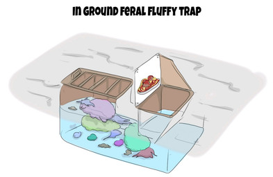 ambiguous_gender feces feral fur green_body green_fur hair hooves neonate pink_body pink_fur purple_hair purple_tail quadruped red_tail sewer tail text trap_(contrivance) trapped underwater water yellow_body yellow_fur young carpdime fluffy_pony fluffy_pony_(species) mammal digital_media_(artwork) english_text shaded