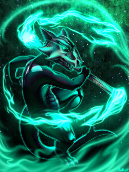 3_fingers 3_toes abstract_background ambiguous_gender anthro biped black_body black_scales bone claws elemental_manipulation feet fingers fire fire_manipulation glowing glowing_eyes looking_at_viewer magic on_one_leg scales skull solo standing teeth toe_claws toes conditional_dnp ratte nintendo pokemon alolan_form alolan_marowak generation_7_pokemon ghost pokemon_(species) regional_form_(pokemon) reptile scalie spirit undead 2017 3:4 digital_media_(artwork) hi_res