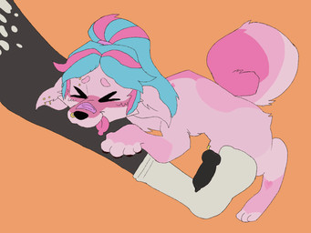 animal_genitalia animal_penis anthro anthro_on_feral bestiality bouncing_tail canine_genitalia canine_penis duo eyes_closed feral genital_piercing genitals gynomorph humping intersex intersex/male leg_hug leg_humping looking_pleasured male penis penis_piercing piercing tail tail_motion tongue squidball canid canine canis deer domestic_dog mammal 4:3 animated digital_media_(artwork) frame_by_frame hi_res trans_(lore) trans_woman_(lore)