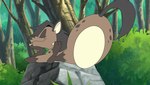 anthro big_butt black_hair bouncing_butt brown_body brown_fur butt female forest fur hair jungle lying monobutt null on_front outside overweight overweight_anthro overweight_female plant rear_view solo tree potateymatey leena_(potateymatey) hyena mammal spotted_hyena 2023 2d_animation animated frame_by_frame short_playtime