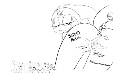 anal_beads anthro body_writing commentary female group horn sex_toy tenshigarden sega sonic_chronicles:_the_dark_brotherhood sonic_the_hedgehog_(series) lah_(sonic) marine_the_raccoon shade_the_echidna the_deadly_six zeena echidna ghost horned_humanoid humanoid mammal monotreme procyonid raccoon spirit zeti digital_drawing_(artwork) digital_media_(artwork) hi_res monochrome