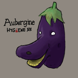 ambiguous_gender eggplant food fruit open_mouth plant simple_background smile solo what what_has_science_done where_is_your_god_now why hygiene_(artist) elemental_creature flora_fauna food_creature living_fruit 1:1 digital_media_(artwork) source_request