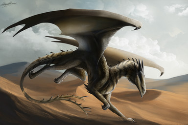 day desert detailed_background feral membrane_(anatomy) membranous_wings outside quadruped sky solo spines tail wings ashesdrawn european_mythology mythology dragon mythological_creature mythological_scalie scalie western_dragon 2015 3:2 digital_media_(artwork)
