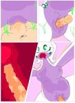 2016 absurd_res ambiguous_form anthro anus balls blush bodily_fluids breasts butt clitoris close-up comic digital_media_(artwork) duo e-01 erection faceless_character faceless_male female female_penetrated from_behind_position gastropod generation_6_pokemon genital_fluids genitals goodra green_eyes hair hi_res human human_on_anthro internal interspecies low-angle_view male male/female male_penetrating male_penetrating_female mammal mollusk nintendo nipples nude open_mouth orange_eyes penetration penile penile_penetration penis penis_in_pussy pokemon pokemon_(species) precum pussy sex simple_background slime vaginal vaginal_fluids vaginal_penetration worm's-eye_view