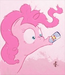 big_eyes blue_eyes can container drinking duckface_fellatio female fur hair long_hair messy_hair pink_body pink_fur pink_hair solo unknown_artist friendship_is_magic hasbro my_little_pony red_bull pinkie_pie_(mlp) earth_pony equid equine horse mammal pony headshot_portrait pink_theme portrait