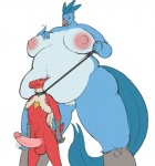 articuno avian balls beak big_breasts big_penis blaziken blush breasts chubby collar erection female leash legendary_pokémon male nintendo nipples overweight penis plain_background pokémon pussy ritts size_difference video_games white_background
Rating: Explicit
Score: 12
User: ErosThanatos
Date: August 29, 2012