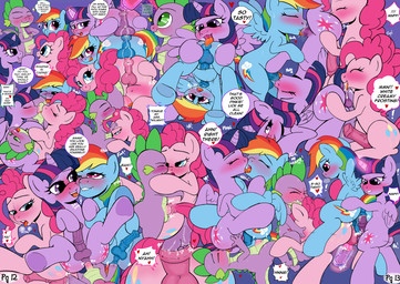 69_position anal anal_fisting anal_penetration anal_tugging animal_genitalia animal_penis anthro anthro_on_feral anthro_penetrating anthro_penetrating_feral bestiality blue_body blue_eyes blue_penis bodily_fluids butt butt_stack dialogue equine_genitalia equine_penis erection feathered_wings feathers fellatio feral feral_penetrated fisting foursome french_kissing fur genitals green_eyes group group_sex gynomorph gynomorph/gynomorph gynomorph/male gynomorph_penetrating hair horn intersex intersex/intersex intersex/male intersex_penetrating kissing lube male male_penetrating medial_ring multiple_positions nude oral oral_sandwich penetration penile penis pink_body pink_penis purple_body purple_eyes purple_penis rimming saliva sex smile tail text wings young young_anthro young_male rhk friendship_is_magic hasbro my_little_pony mythology pinkie_pie_(mlp) rainbow_dash_(mlp) spike_(mlp) twilight_sparkle_(mlp) dragon earth_pony equid equine horse mammal mythological_creature mythological_equine mythological_scalie pegasus pony scalie winged_unicorn 2016 digital_media_(artwork) english_text hi_res multiple_images pseudo_incest_(lore)