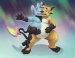 anthro conjoined duo male male/male merging nude plantigrade stuck_together the-b3ing nintendo pokemon benji_(artienuki) generation_1_pokemon generation_4_pokemon pokemon_(species) raichu shinx