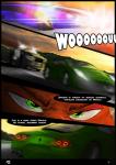 2018 absurd_res anthro canid canine car car_chase chasing comic dialogue digital_media_(artwork) disney driving english_text fox hi_res inside_car male mammal motion_blur motor_vehicle nick_wilde offscreen_character police police_car police_vehicle red_fox solo sound_effects speech_bubble text thewyvernsweaver true_fox vehicle zootopia