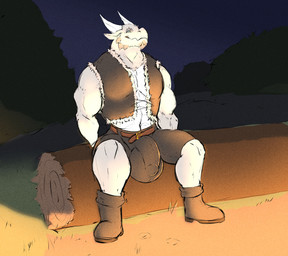 abs anthro armor balls_outline barbarian biceps big_bulge big_muscles bottomwear bulge claws clothed clothing detailed_bulge dressing fantasy genital_outline horn huge_bulge huge_muscles hyper hyper_bulge inviting looking_at_viewer male muscular muscular_anthro muscular_male narrowed_eyes nude pants pecs penis_outline plant presenting scales seductive shirtless simple_background small_but_hung smile solo thick_thighs tree wood feralclaw mythology dragon kobold mythological_creature mythological_scalie reptile scalie absurd_res digital_media_(artwork) hi_res