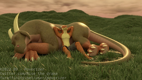 anthro bottomwear brown_body brown_scales claws clothed clothing cloud cloudy_sky duo eyes_closed fart fart_cloud fart_fetish feral grass grass_field green_body green_scales grey_bottomwear grey_clothing grey_shorts horn larger_feral leaning leaning_backward leaning_on_another leg_markings male male_farting markings outside pink_body pink_scales plant raised_tail scales shorts shorts_only size_difference sky sleeping sleeping_together smaller_anthro socks_(marking) tail text topless topless_anthro topless_male visible_stench yellow_body yellow_scales poverizer mythology dragon mythological_creature mythological_scalie scalie 2023 3d_(artwork) 3d_animation animated artist_name dated digital_media_(artwork) hi_res short_playtime sound url webm