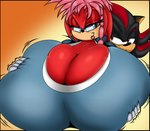 anthro big_breasts breast_play breasts duo female huge_breasts hyper hyper_breasts male male/female tongue tongue_out ultimateshadow archie_comics sega sonic_the_hedgehog_(archie) sonic_the_hedgehog_(comics) sonic_the_hedgehog_(series) lara-su shadow_the_hedgehog echidna eulipotyphlan hedgehog mammal monotreme hi_res