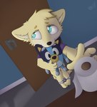 anthro bluey_plush bluey_plushie bodily_fluids clothing cum genital_fluids genitals kitshotter male masturbation penis plushie plushophilia solo underwear young young_anthro anowotternpc bluey_(series) canid canine canis hybrid mammal wolfdog hi_res