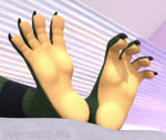 4_toes ambiguous_gender barefoot claws countershade_feet countershading curling_toes faceless_character feet foot_fetish foot_focus foot_shot green_body green_scales hindpaw paws plantigrade scales soles solo toe_wiggle toes graventhax cain_sentau crocodile crocodilian reptile scalie 2023 3d_(artwork) 3d_animation animated digital_media_(artwork) high_framerate loop short_playtime sound watermark webm