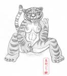 artzilla60 big_breasts breasts clitoris cum dreamworks erect_nipples feline inviting kung_fu_panda mammal master_tigress masturbation nickelodeon nipples open_mouth penetration plain_background presenting presenting_pussy pussy pussy_juice spread_legs spreading tiger tongue vaginal vaginal_penetration
Rating: Explicit
Score: 3
User: metalslayer777
Date: April 05, 2014