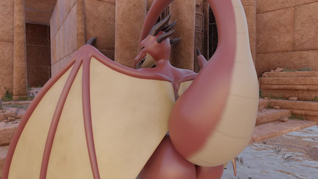 anthro areola big_breasts breasts butt cell_tail day digestion digestion_noises dominant dominant_female duo evil_grin evil_laugh female female/female female_pred female_prey force_feeding forced nude outside smile soft_vore swallowed_alive swallowing tail tail_fetish tail_play tail_vore vore hiddenmask18 sound_warning hiddenmask18_(modeler) mythology nintendo tears_of_the_kingdom the_legend_of_zelda mineru tila_(hiddenmask18) dragon mythological_creature mythological_scalie scalie 16:9 3d_(artwork) 3d_animation animated blender_(artwork) digital_media_(artwork) long_playtime sound video widescreen