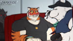 anthro balls barazoku belly big_penis blush bodily_fluids clothed clothed_masturbation clothing cum cum_on_clothing cum_on_feet cum_on_footwear cum_on_socks duo ejaculation erection feet foot_fetish foot_play footjob footwear fur genital_fluids genitals humanoid_feet male male/male masturbation muscular muscular_anthro muscular_male music pecs penile penile_masturbation penis plantigrade public_erection public_masturbation sex smile socks stripes tail text under_table white_body white_fur darksideofdiscovery sound_warning lewddevbitches_(va) epic_games fortnite dire_(fortnite) oscar_(fortnite) polar_patroller bear felid feline felis mammal pantherine polar_bear tiger ursine 16:9 2024 2d_animation animated colored digital_media_(artwork) frame_by_frame long_playtime shaded sound voice_acted webm widescreen