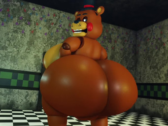 anal anal_penetration anthro anus balls big_butt big_moobs breasts butt duo genitals huge_butt huge_moobs looking_at_viewer machine male male/male moob_grab moobjob moobs oral penetration penile penile_penetration penis penis_in_ass puffy_anus rubbing_penis sex twerking muitetium five_nights_at_freddy's five_nights_at_freddy's_2 scottgames toy_freddy_(fnaf) animatronic bear mammal robot 3d_(artwork) 3d_animation 4:3 animated digital_media_(artwork) high_framerate no_sound short_playtime video