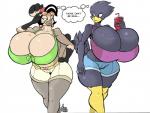 anthro avian beauty_mark big_breasts bird black_hair breasts busty_bird cleavage clothed clothing ear_piercing eyewear female hair huge_breasts hyper hyper_breasts jaeh pavita_pechugona piercing standing sunglasses turkey voluptuous wide_hips
Rating: Questionable
Score: 8
User: Rykela
Date: March 08, 2014