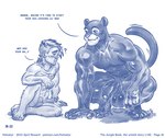 2023 animal_genitalia animal_penis anthro anthro_on_anthro bagheera_(jungle_book) balls balls_blush big_balls big_butt big_muscles big_nipples big_penis blush blush_lines bodily_fluids body_blush body_hair bone butt casual_nudity censored dialogue disney doubt dripping duo ear_piercing ear_ring english_text erect_nipples erect_tail erection facial_hair felid forest genital_fluids genitals glowing glowing_balls glowing_genitalia grabbing_from_behind grass group growing growing_bulge hairless hide_and_seek hotsatyr huge_muscles human india innocent_expression jungle larger_anthro larger_male leaking_precum leaves_on_ground licking male male/male mammal melanistic mohawk monochrome mowgli mowgli_(film) muscular muscular_anthro muscular_male nipples panthera pantherine patreon penile penis penis_grab penis_size_difference piercing plant precum precum_drip precum_on_ground precum_string profanity question_mark ring_piercing saggy_balls size_difference small_penis smaller_male smile smiley_face squeezing surprise surprised_expression tail tail_motion text the_jungle_book tongue tongue_out tree tribal url vein veiny_arms veiny_muscles veiny_penis