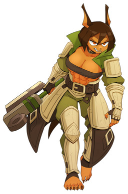 abs angry anthro armor axe bandeau barefoot breasts cleavage clothed clothing feet female holding_axe holding_object holding_weapon melee_weapon muscular muscular_female simple_background snarling solo topwear unconvincing_armor under_boob weapon white_background flowerpigeon73 dog_knight_rpg rory_(ceehaz) canid canine canis dobermann domestic_dog mammal pinscher 2022 hi_res