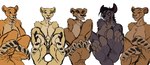 anthro anthrofied breasts feet female foot_fetish group humanoid_feet plantigrade soles toes wrinkled_feet wrinkles foot_ninja15 disney the_lion_king kiara_(the_lion_king) nala_(the_lion_king) sarabi_(the_lion_king) shenzi_(the_lion_king) zira_(the_lion_king) felid hyena lion mammal pantherine spotted_hyena hi_res sketch