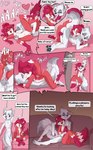 anthro duo female female/female fingering text young fuf shey_(thewrittenvixen) viola_(masterofall) arctic_fox canid canine fox mammal true_fox 2025 english_text hi_res
