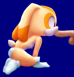 anthro anthro_penetrated areola balls biped blue_background breasts brown_eyes brown_nose clothed clothed_anthro clothed_female clothing dipstick_ears disembodied_penis duo ear_markings erection eyelashes fellatio female female_anthro female_focus female_penetrated fingers floppy_ears footwear fur genitals glistening glistening_body gloves handwear kneeling long_ears looking_at_genitalia looking_at_penis lop_ears male male/female male_penetrating male_penetrating_female markings multicolored_body multicolored_ears multicolored_fur nipples oral orange_body orange_ear_tips orange_fur panties penetration penile penile_penetration penis pink_areola pink_nipples sex short_tail side_view simple_background small_breasts socks solo_focus tail tan_balls tan_body tan_fur tan_penis tan_tail topless topless_anthro topless_female underwear white_body white_clothing white_footwear white_fur white_gloves white_handwear white_panties white_socks white_underwear young young_anthro young_female young_penetrated aerosin sega sonic_the_hedgehog_(series) cream_the_rabbit lagomorph leporid mammal rabbit 2025 digital_media_(artwork) hi_res