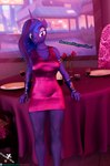 alcohol anthro anthrofied armor beverage bracers clothing dinner dress female fishnet_clothing flower horn plant pornography text wine wings royalsimp friendship_is_magic hasbro my_little_pony mythology glas princess_luna_(mlp) equid equine mammal mythological_creature mythological_equine winged_unicorn 3d_(artwork) 4k absurd_res blender_(artwork) digital_media_(artwork) hi_res