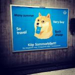 advertisement ambiguous_gender feral real solo subway text unknown_artist dogelore doge canid canine canis domestic_dog mammal shiba_inu spitz 1:1 english_text grandfathered_content meme source_request swedish_text translated