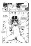 amputee angry breasts canid canine collar comic disability duo english_text female genitals greyscale hi_res japanese male mammal monochrome pussy text yantaro_keno