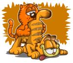 ambiguous_gender anal anthro duo hair heart_symbol licking male male/male male_penetrated male_penetrating male_penetrating_male oral orange_hair penetration raised_tail rimming sex tail tongue tongue_out ekuhvielle garfield_(series) heathcliff_and_the_catillac_cats garfield_the_cat heathcliff domestic_cat felid feline felis mammal crossover low_res