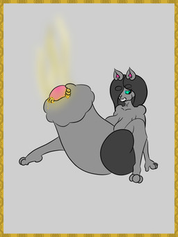 3_toes 4_fingers anthro balls big_balls big_breasts big_penis breasts duo feet fingers foreskin_bulge fur genitals grey_body grey_fur gynomorph huge_balls huge_penis hyper hyper_balls hyper_genitalia hyper_penis inner_ear_fluff intersex intersex/intersex musky_penis penis simple_background smegma smegma_in_foreskin smegma_on_penis teal_eyes toes tuft spongefucker69 suvrock domestic_cat felid feline felis mammal smegma_creature 3:4 hi_res