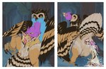 animal_genitalia avian_feet beak blue_body bodily_fluids cloaca cum death digestion disposal duo feathered_crest feathered_wings feathers feces fellatio feral feral_pred feral_prey genital_fluids genitals green_eyes head_crest instant_digestion male male_pred male_prey oral oral_vore paws penile penis pink_body quadruped sex tail tail_tuft tuft vore wings bluelada mythology gyro_feather avian bird galliform gryphon mythological_avian mythological_creature peafowl phasianid hi_res