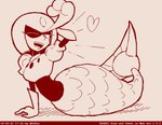 armor female headgear helmet lying solo split_form tegaki_draw_and_tweet_(artwork) text fupoo megaman_(classic) splash_woman marine merfolk 2018 digital_media_(artwork) oekaki