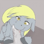 1:1 blonde_hair bodily_fluids cheek_bulge cum derp_eyes derpy_hooves_(mlp) digital_media_(artwork) duo equid equine erection feathered_wings feathers fellatio female female_penetrated feral friendship_is_magic genital_fluids genitals grey_body grey_feathers hair hasbro hooves kevinsano licking long_hair looking_at_viewer male male/female male_penetrating male_penetrating_female mammal my_little_pony mythological_creature mythological_equine mythology oral oral_penetration pegasus penetration penile penis penis_lick sex tail tongue tongue_out wings yellow_eyes