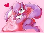 anthro bedroom_eyes big_breasts breasts clothing female heart_symbol looking_at_viewer narrowed_eyes panties pose seductive solo underwear solratic tiny_toon_adventures warner_brothers fifi_la_fume mammal mephitid skunk 4:3 hi_res pinup