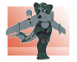 aircraft airplane anthro areola back_wings belly big_areola big_breasts big_nipples breasts clothed clothing cockpit curvy_figure female fin front_view garter_belt garter_straps green_body grey_body jet jet_engine legwear lingerie looking_at_viewer machine metallic_body nipples not_furry nude nude_anthro nude_female simple_background solo standing stockings tail tail_fin thick_thighs topless topless_anthro topless_female underwear vehicle voluptuous wheel wheel_feet wide_hips wings ndragon3 aeromorph living_aircraft living_machine living_vehicle digital_media_(artwork) hi_res