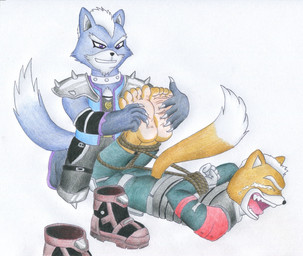 anthro armor bdsm bondage boots bound canine crying duo fox fox_mccloud laugh male mammal nintendo paws plain_background star_fox tears ticklefanatic tickling video_games white_background
Rating: Safe
Score: 0
User: EagleFeet
Date: October 02, 2011 anthro armor bdsm bondage boots bound canine crying duo fox fox_mccloud laugh male mammal nintendo paws plain_background star_fox tears ticklefanatic tickling video_games white_background
Rating: Safe
Score: 0
User: EagleFeet
Date: October 02, 2011