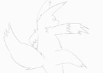 animated anthro claws dancing fluffy geddan generation_3_pokemon get_down humor line_art long_playtime matchstick_39 meme nintendo no_sound parody pelvic_thrust pokemon pokemon_(species) slightly_chubby solo webm zangoose