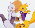 2011 big_breasts blue_eyes blush breasts canine circumcised cum digimon disembodied_penis elbow_gloves erection facial_markings female fox fur gloves human humanoid_penis interspecies leg_markings legendary_pokémon looking_down male markings mewtwo nintendo nude penis plain_background pokémon poképhilia precum purple_clothing purple_eyes renamon smile sssonic2 straight teamwork thighs titfuck video_games voluptuous white_background wide_hips yellow_fur
Rating: Explicit
Score: 20
User: Fur_in_the_dark
Date: December 17, 2011